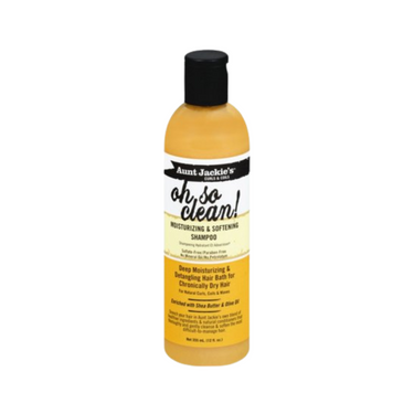 Aunt Jackie’s Oh So Clean! Moisturizing & Softening Shampoo – 12 fl oz - ANNS BEAUTY SUPPLY